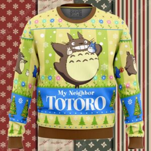 Totoro and Friends My Neighbor Totoro Ugly Christmas Sweater