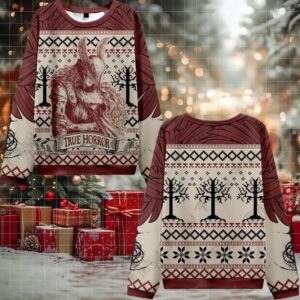 True Horror Ugly Sweater 2025 Christmas