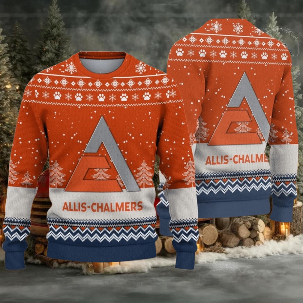 Ugly Sweater Allis Chalmers Farmer Love Exclusive Logo Ugly Sweater Allis Chalmers Farmer Love Exclusive Logo