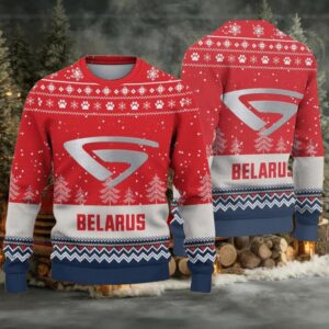 Ugly Sweater Belarus Farmer Love Exclusive Logo