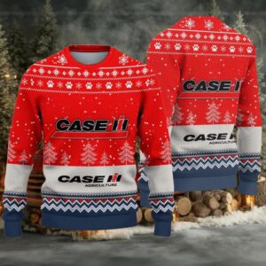 Ugly Sweater Case IH Farmer Love Exclusive Logo