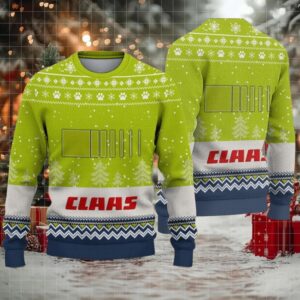 Ugly Sweater Claas Farmer Love Exclusive Logo