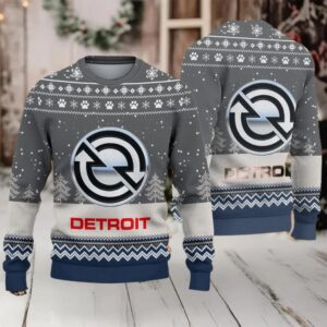 Ugly Sweater Detroit Diesel Farmer Love Exclusive Logo Ugly Sweater Detroit Diesel Farmer Love Exclusive Logo