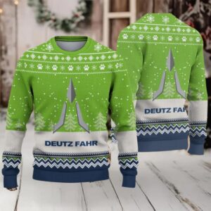 Ugly Sweater Deutz Fahr Farmer Love Exclusive Logo Ugly Sweater Deutz Fahr Farmer Love Exclusive Logo