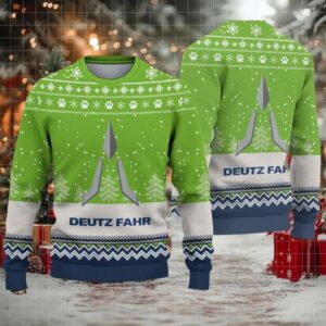 Ugly Sweater Deutz Fahr Farmer Love Exclusive Logo