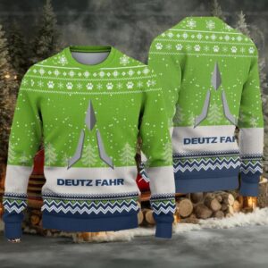 Ugly Sweater Deutz Fahr Farmer Love Exclusive Logo