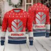 Ugly Sweater International Harvester Farmer Love Exclusive Logo Ugly Sweater International Harvester Farmer Love Exclusive Logo