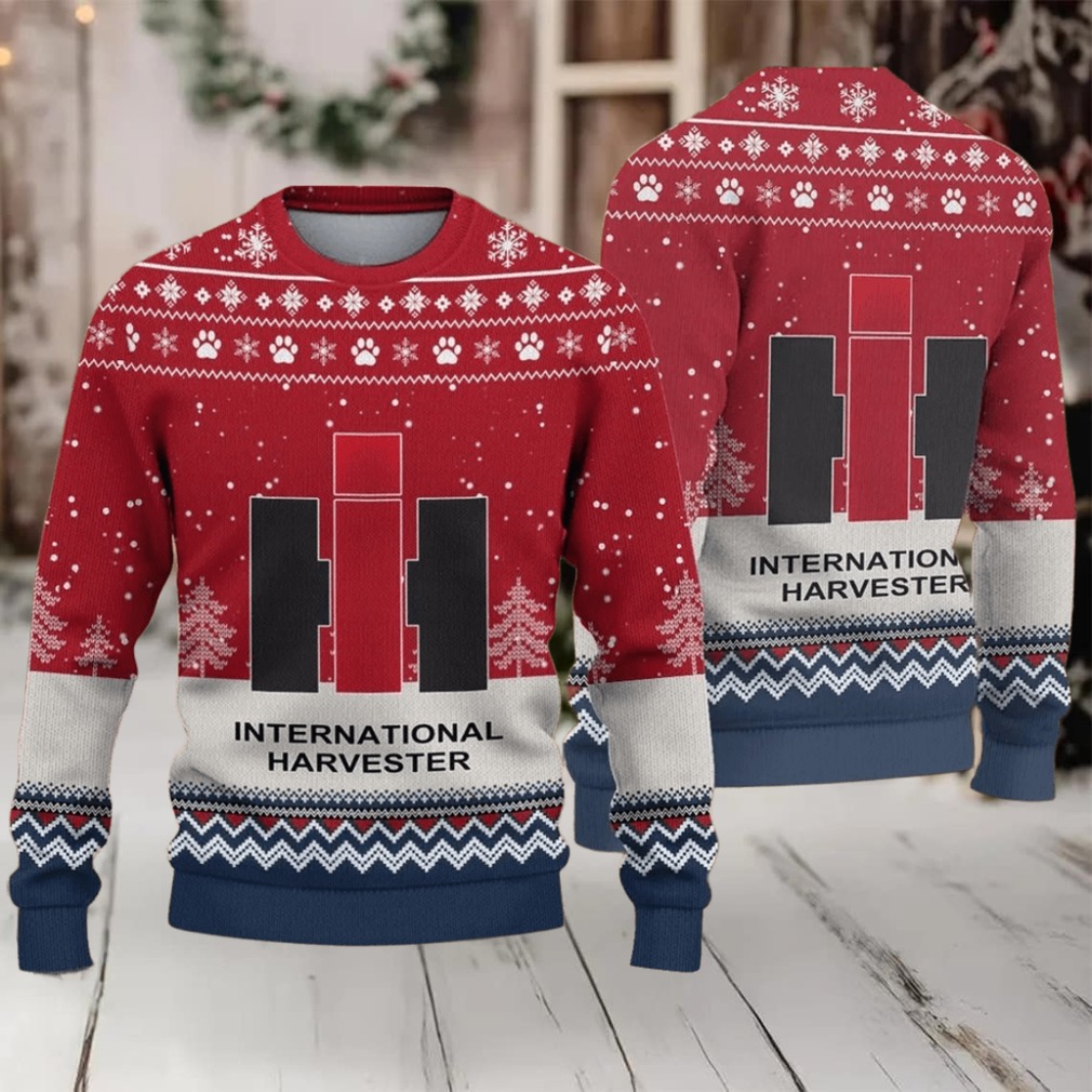 Ugly Sweater International Harvester Farmer Love Exclusive Logo