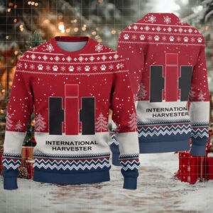 Ugly Sweater International Harvester Farmer Love Exclusive Logo