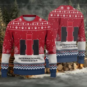 Ugly Sweater International Harvester Farmer Love Exclusive Logo