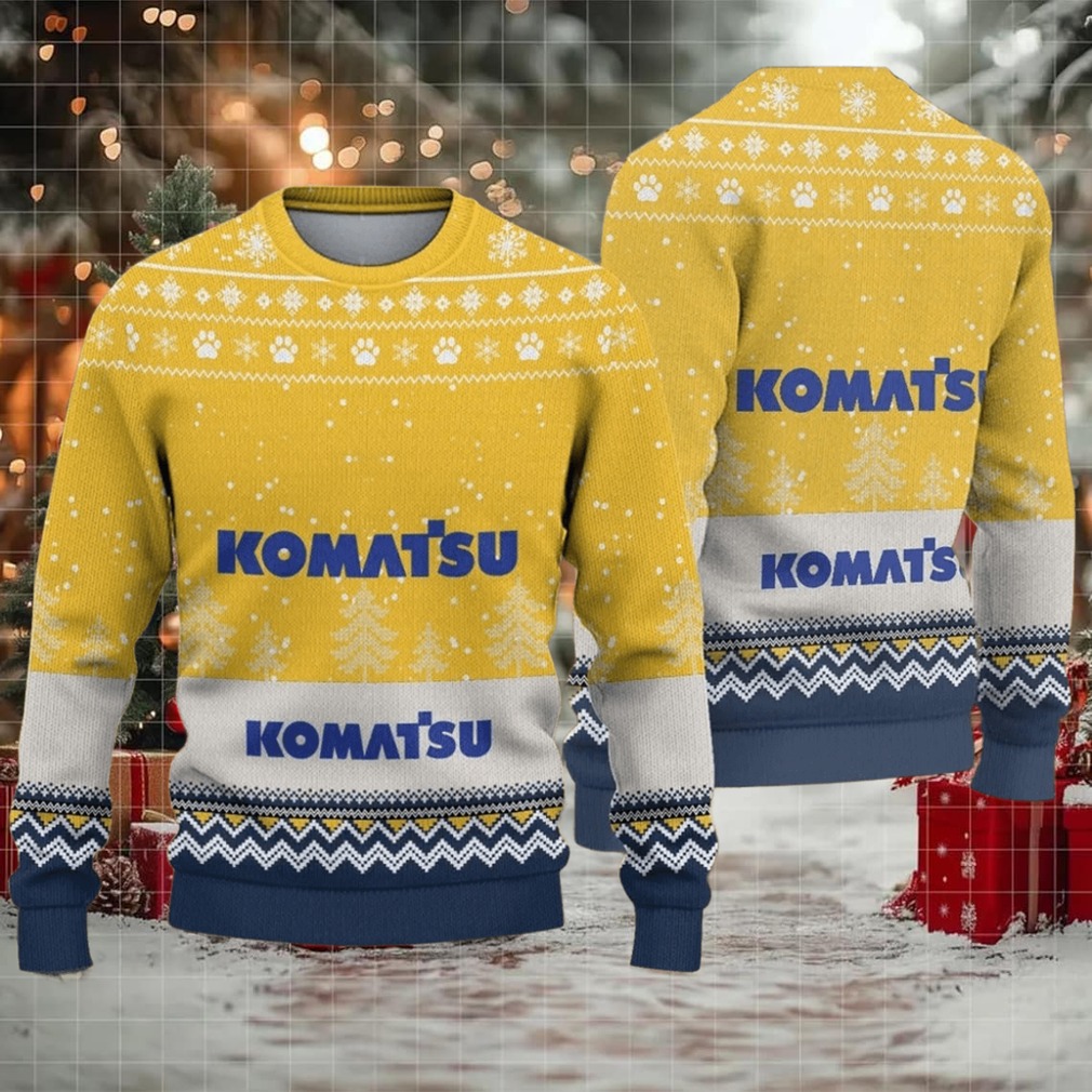 Ugly Sweater Komatsu Farmer Love Exclusive Logo