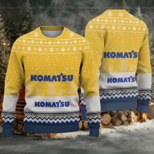 Ugly Sweater Komatsu Farmer Love Exclusive Logo