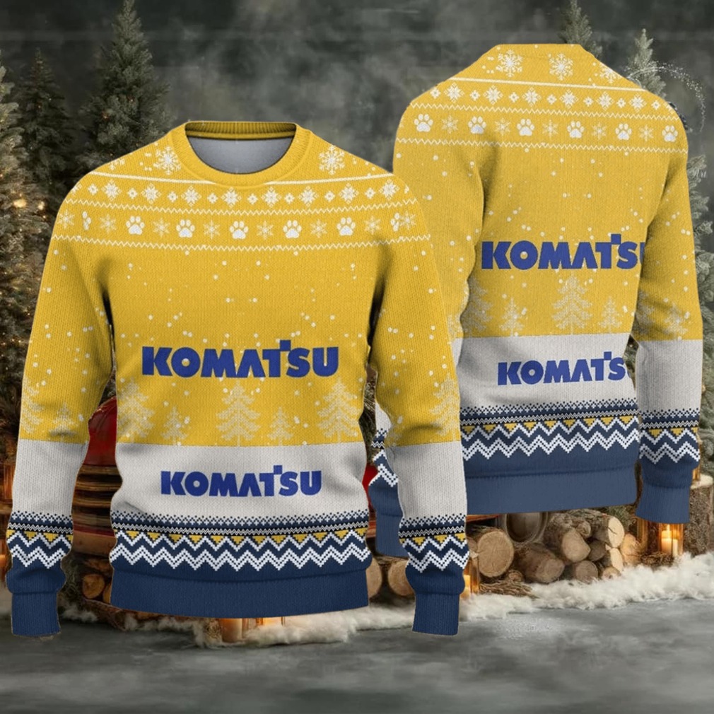 Ugly Sweater Komatsu Farmer Love Exclusive Logo Ugly Sweater Komatsu Farmer Love Exclusive Logo