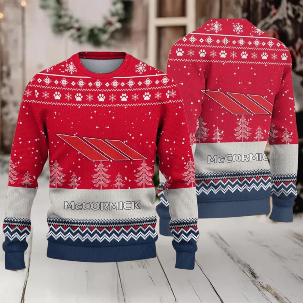 Ugly Sweater McCormick Farmer Love Exclusive Logo