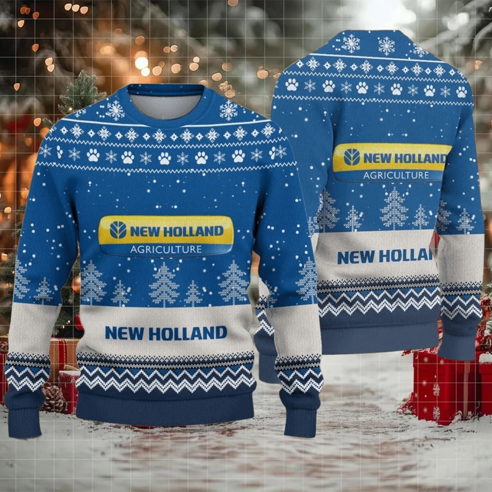 Ugly Sweater New Holland Farmer Love Exclusive Logo