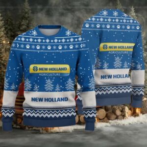 Ugly Sweater New Holland Farmer Love Exclusive Logo