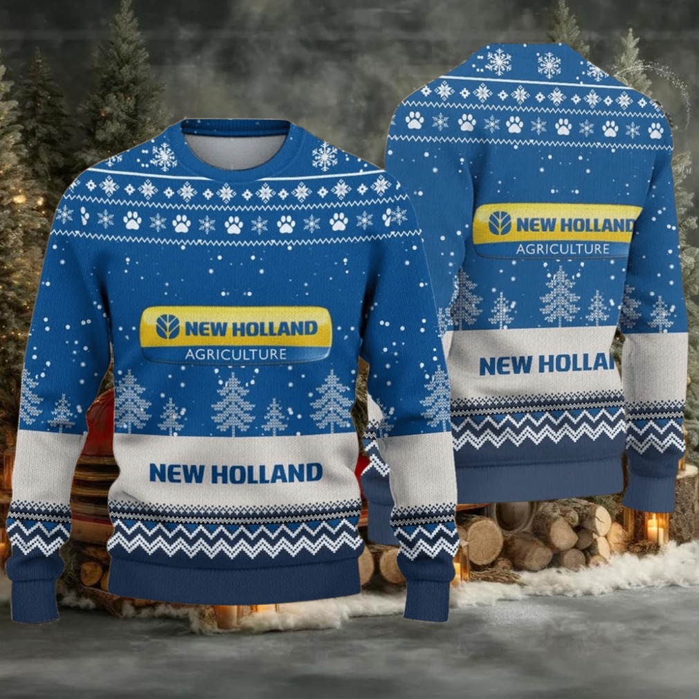 Ugly Sweater New Holland Farmer Love Exclusive Logo Ugly Sweater New Holland Farmer Love Exclusive Logo
