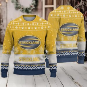 Ugly Sweater Strickland Farmer Love Exclusive Logo Ugly Sweater Strickland Farmer Love Exclusive Logo