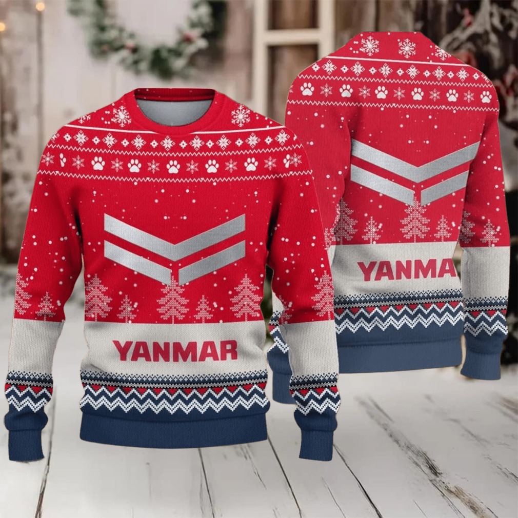 Ugly Sweater Yanmar Farmer Love Exclusive Logo