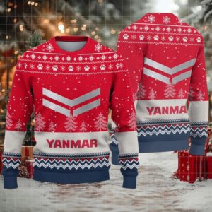 Ugly Sweater Yanmar Farmer Love Exclusive Logo