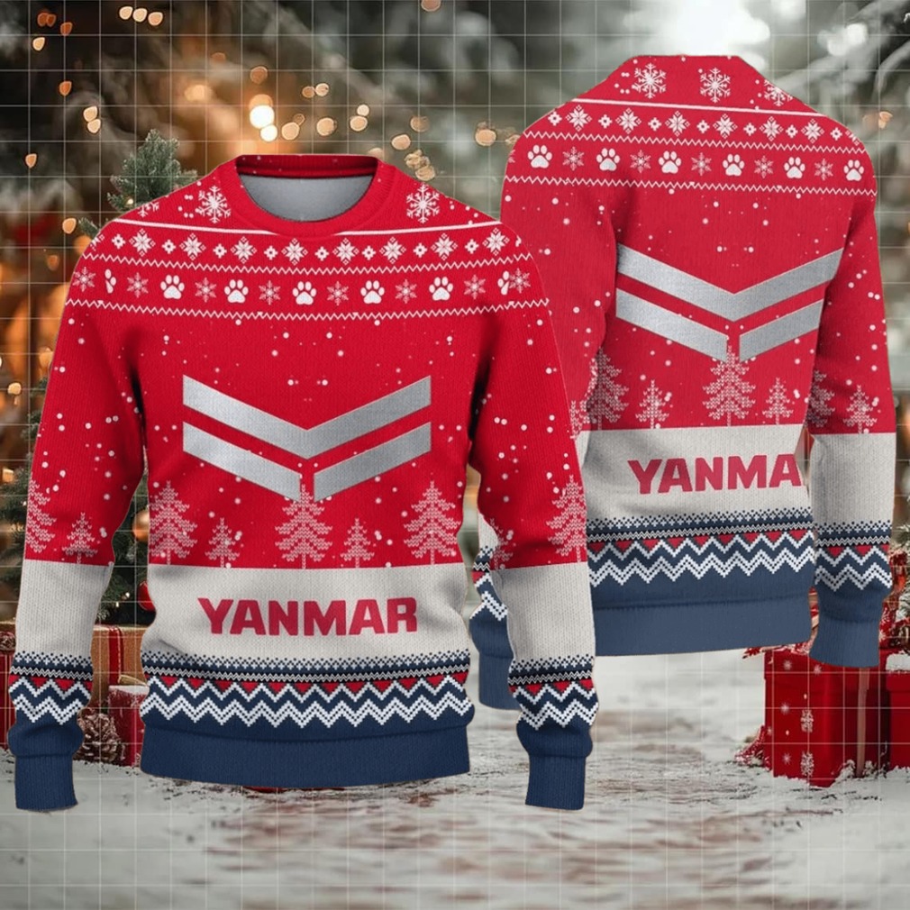 Ugly Sweater Yanmar Farmer Love Exclusive Logo