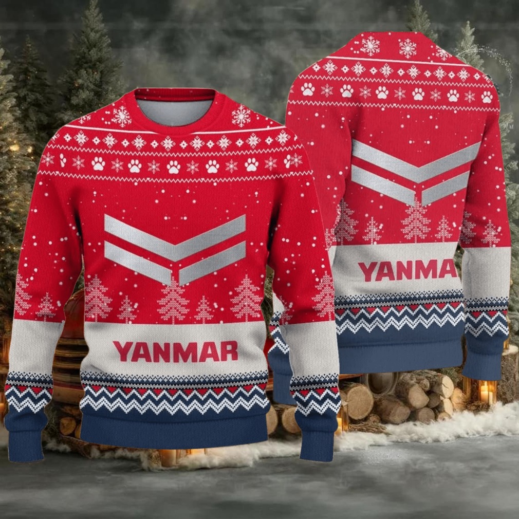Ugly Sweater Yanmar Farmer Love Exclusive Logo Ugly Sweater Yanmar Farmer Love Exclusive Logo