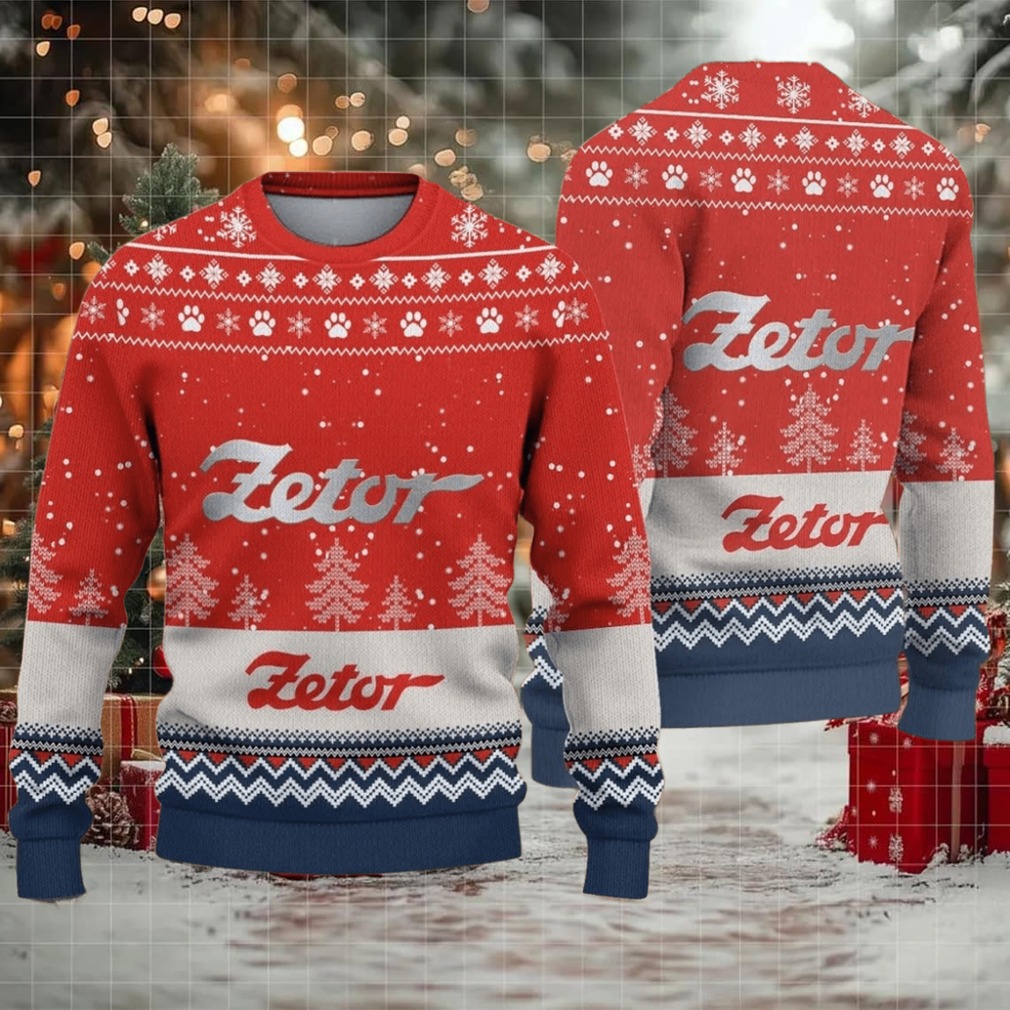 Ugly Sweater Zetor Farmer Love Exclusive Logo