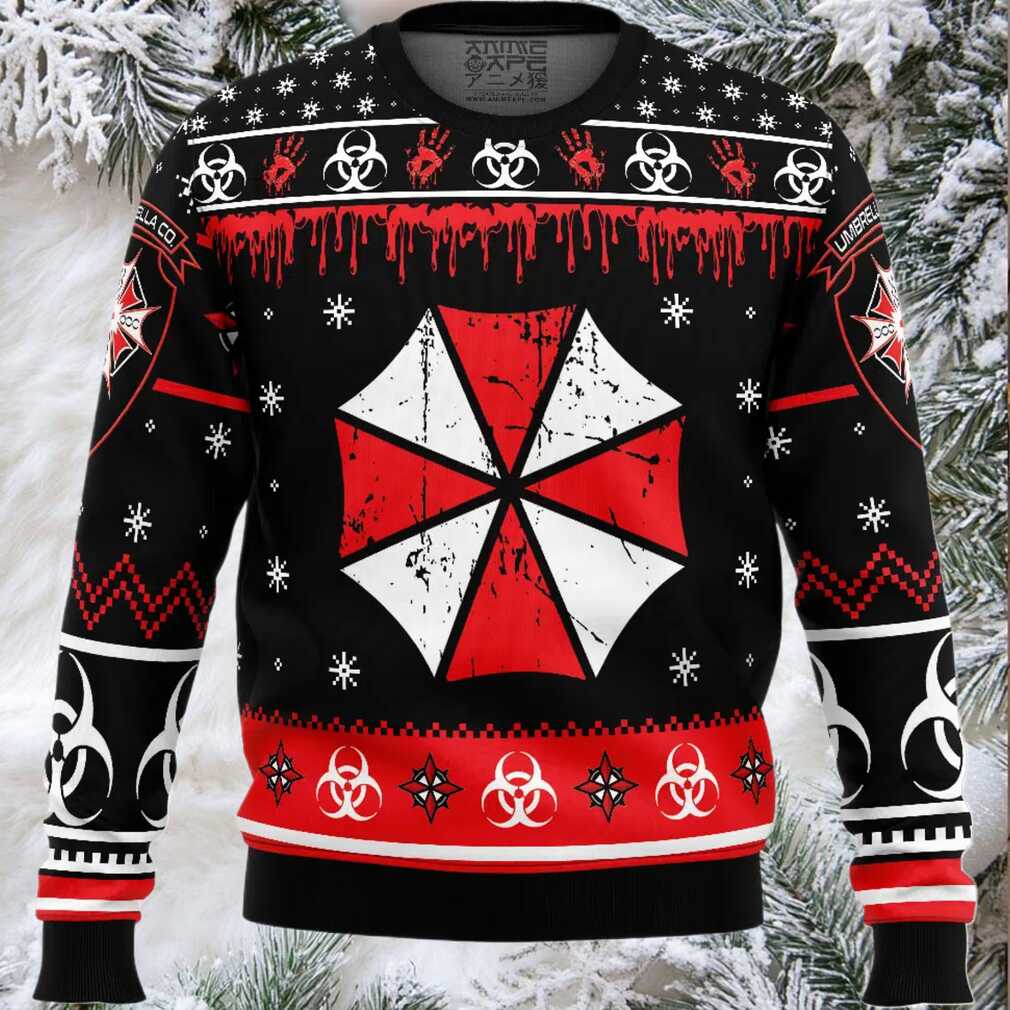 Umbrella Co. Resident Evil Ugly Christmas Sweater