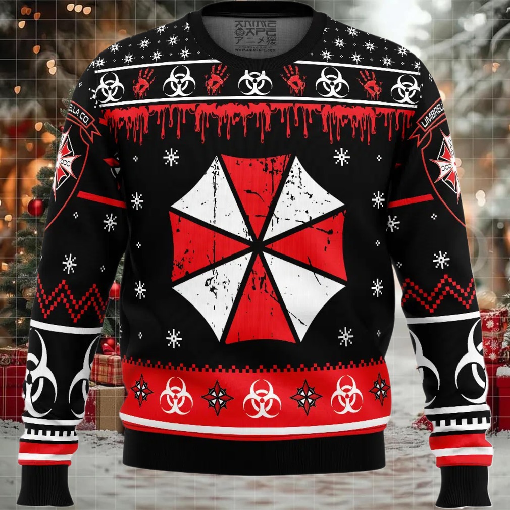 Umbrella Co. Resident Evil Ugly Christmas Sweater