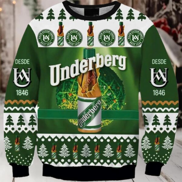 Underberg Christmas Holiday Ugly Sweater