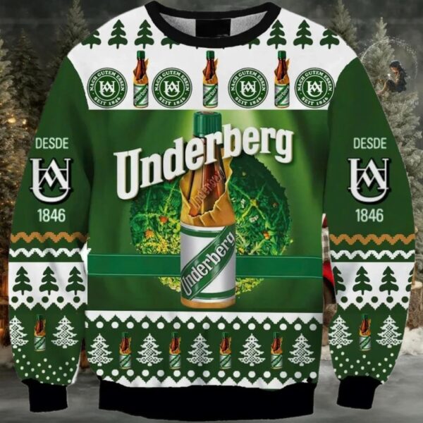 Underberg Christmas Holiday Ugly Sweater