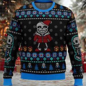 Undertale Sans Ugly Christmas Sweater