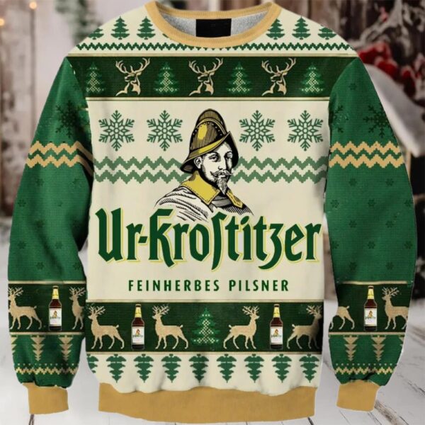 Ur Krostitzer Christmas Snowflake Ugly Sweater