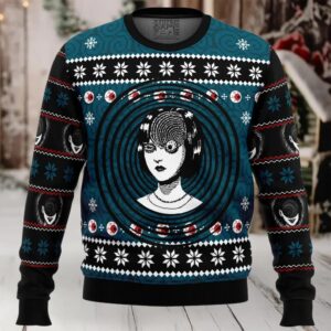 Uzumaki Junji Ito Ugly Christmas Sweater