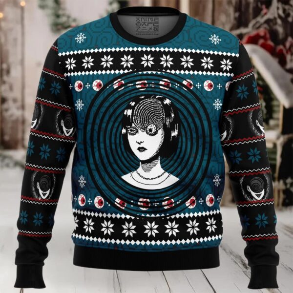 Uzumaki Junji Ito Ugly Christmas Sweater