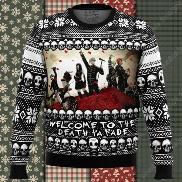Welcome To The Death Parade Ugly Christmas Sweater