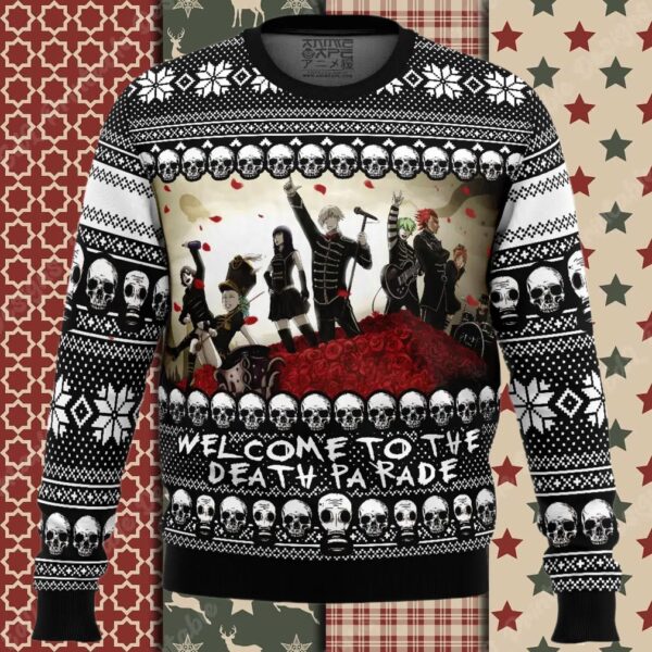 Welcome To The Death Parade Ugly Christmas Sweater