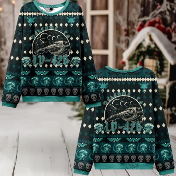 Welecome to LV 426 Ugly Sweater 2025 Christmas
