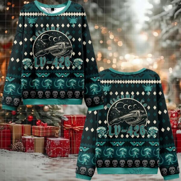 Welecome to LV 426 Ugly Sweater 2025 Christmas