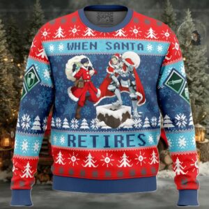 When Santa Retires Log Horizon Ugly Christmas Sweater