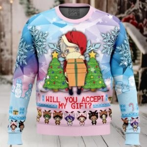 Will You Accept My Gift Kuroko's Basketball Ugly Christmas Sweaters