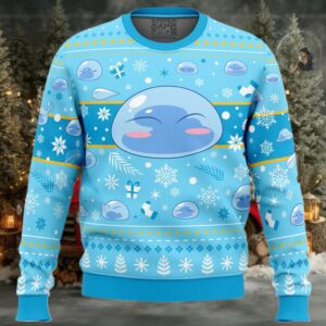 Xmas Slime That Time I Got Reincarnated as a Slime Ugly Christmas Sweater