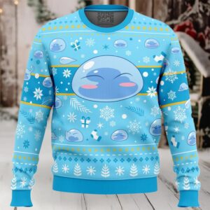 Xmas Slime That Time I Got Reincarnated as a Slime Ugly Christmas Sweater