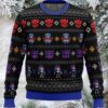 Kaiba Blue Eyes White Dragon Christmas Yugioh Ugly Christmas Sweater Kaiba Blue Eyes White Dragon Christmas Yugioh Ugly Christmas Sweater