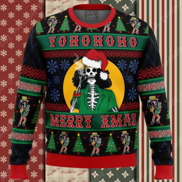 Yohohoho Hippie Trip Brook OP Ugly Christmas Sweater