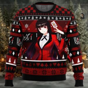 Yumeko Kakegurui Ugly Christmas Sweater