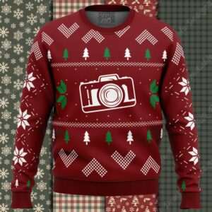 Zarina Kassir Snap Snap DBD Ugly Christm Sweater