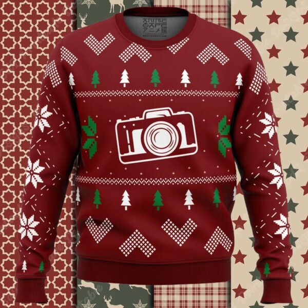 Zarina Kassir Snap Snap DBD Ugly Christm Sweater