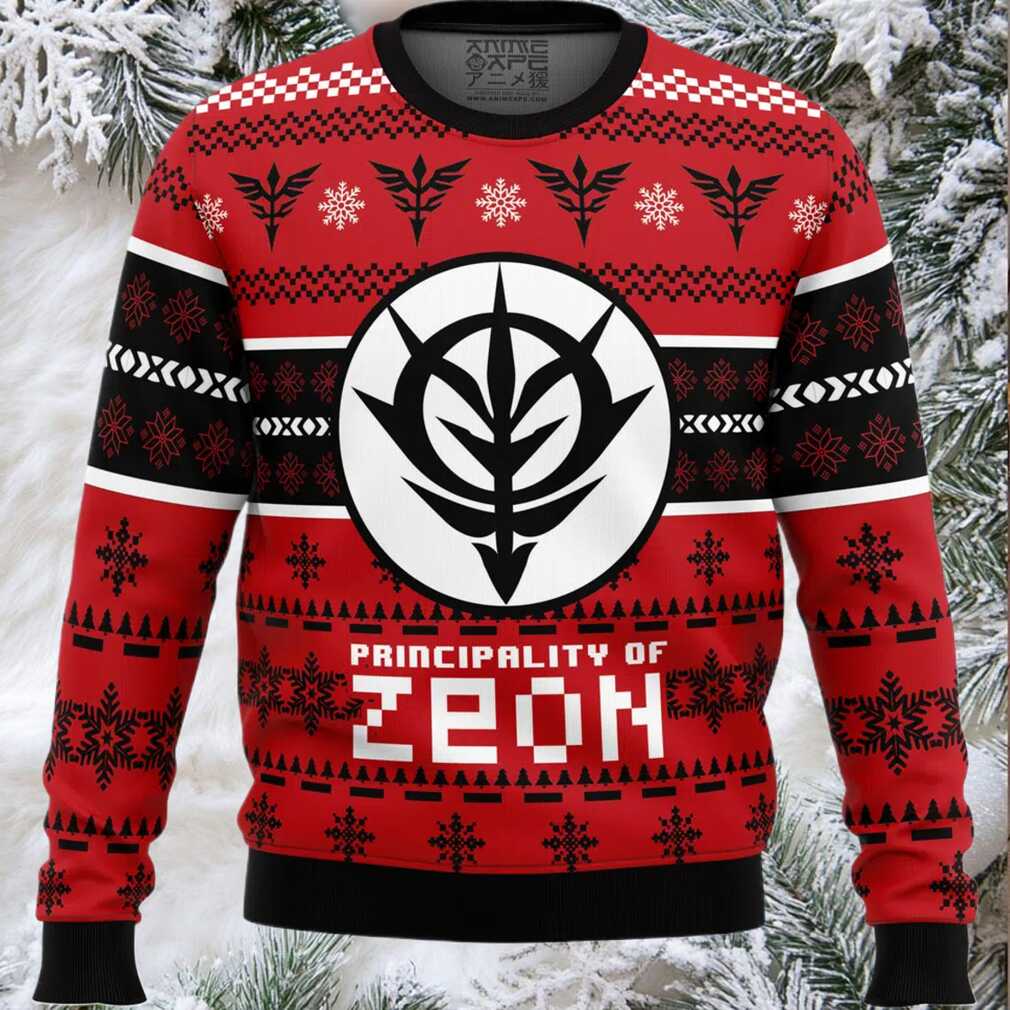 Zeon The Gundam Ugly Christmas Sweater