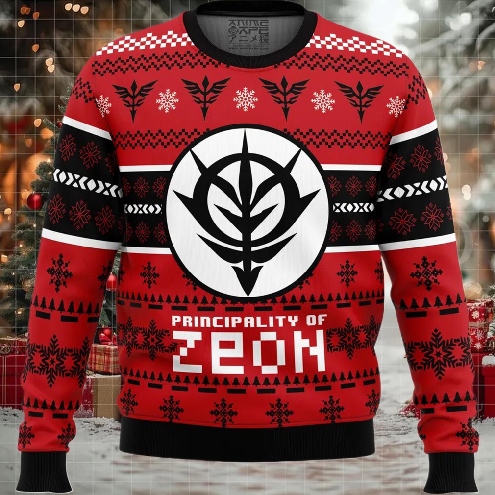 Zeon The Gundam Ugly Christmas Sweater